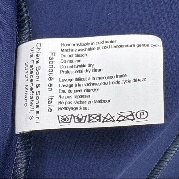 NEW Chiara Boni La Petite Robe Karida Sleeveless Cutout Long Dress Size 4 - Picture 14 of 16